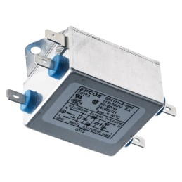 32 pcs - EPCOS, B84111A 6A 250 V ac/dc 60Hz, Flange Mount EMC Filter, Tab, Single Phase