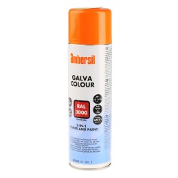 1 pcs - Ambersil 500ml Red Satin Spray Paint