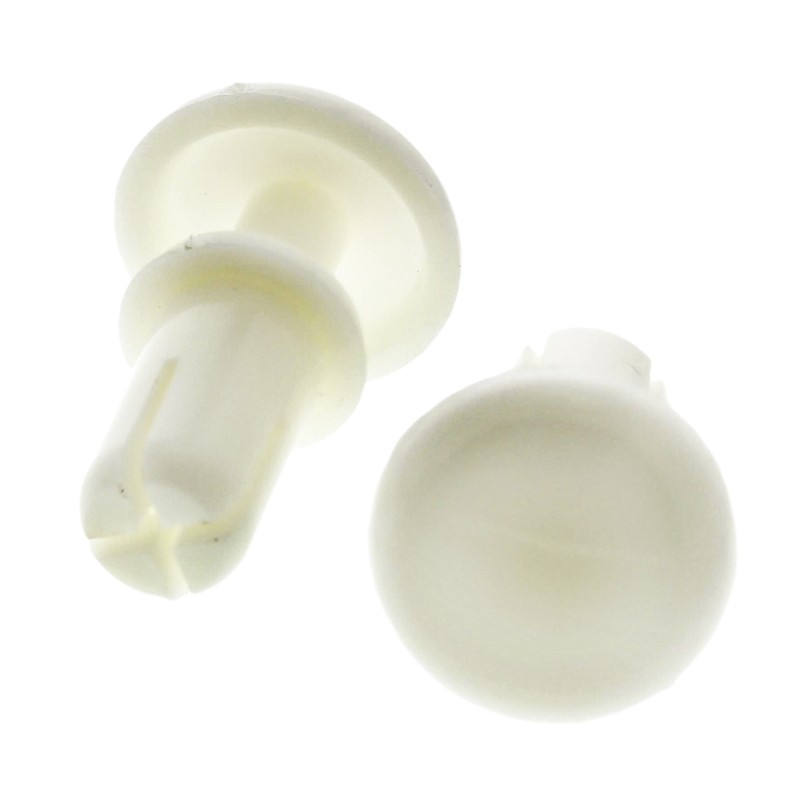 1 Bag of 200 - Essentra Nylon Snap Rivet, 4mm