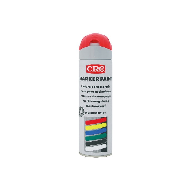 1 pcs - CRC 500ml Red Fluorescent Spray Paint