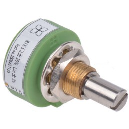 1 pcs - RS PRO 1kΩ Rotary Potentiometer 1-Gang Panel Mount