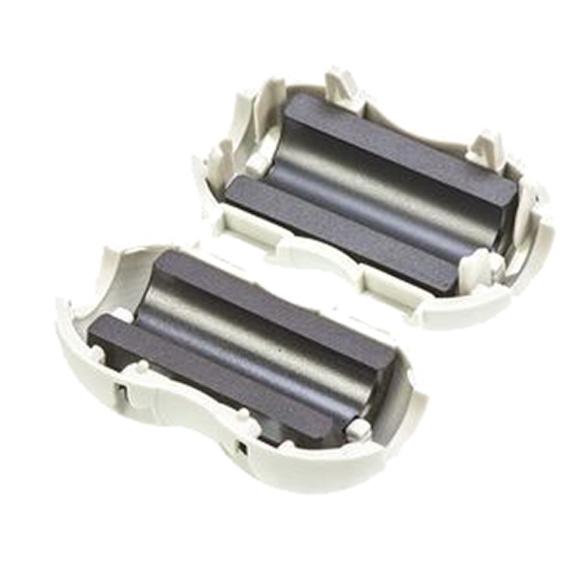 38 pcs - Wurth Elektronik Openable Ferrite Sleeve, 24 x 24 x 39.2mm, For EMI Suppression, Apertures: 1, Diameter 8.5mm