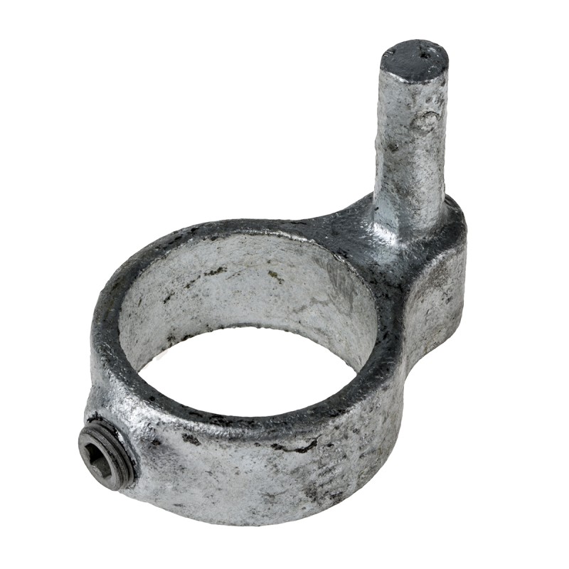 1 pcs - RS PRO Cast Iron Round Tube Gate Hinge, 42.4mm OD