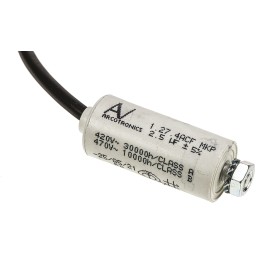 1 pcs - KEMET C27 Metallised Polypropylene Film Capacitor, 470V ac, ±5%, 2.5μF, Chassis Mount