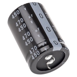 1 pcs - Nichicon 470μF Aluminium Electrolytic Capacitor 450V dc, Snap-In - LGU2W471MELC