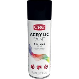 1 pcs - CRC 400ml RAL 9005 Black Satin Spray Paint