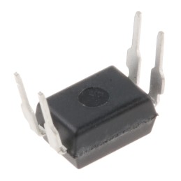 100 pcs - onsemi, FOD817B DC Input Transistor Output Optocoupler, Through Hole, 4-Pin MDIP