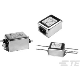 4 pcs - TE Connectivity, Corcom SK 30A 250 V ac 50/60Hz, Flange Mount RFI Filter, Threaded Bolt, Single Phase