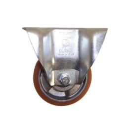 1 pcs - LAG Fixed Castor Wheel, 120kg Capacity, 80mm Wheel