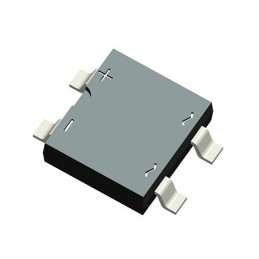 10 pcs : KMB210S - BRIDGE RECT 1PHASE 100V 2A MBS