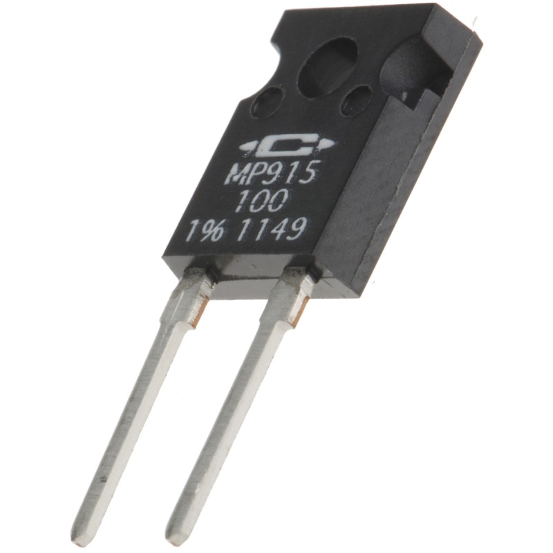 1 pcs - Caddock 100Ω Power Film Resistor 15W ±1% MP915-100-1%