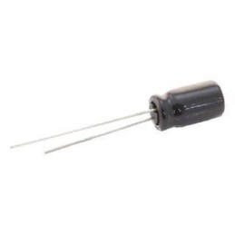 10 pcs - Panasonic 220μF Aluminium Electrolytic Capacitor 6.3V dc, Radial, Through Hole - ECEA0JKA221I