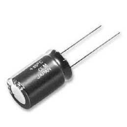 10 pcs - Panasonic 470μF Aluminium Electrolytic Capacitor 16V dc, Radial, Through Hole - ECA1CM471B