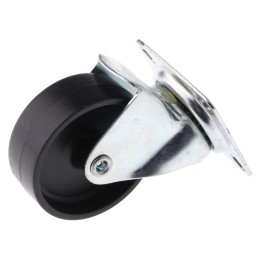 1 pcs - Tente Swivel Castor Wheel, 25kg Capacity, 43mm Wheel