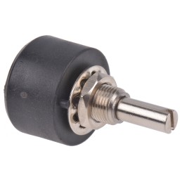1 pcs - RS PRO 250Ω Rotary Potentiometer 1-Gang Panel Mount