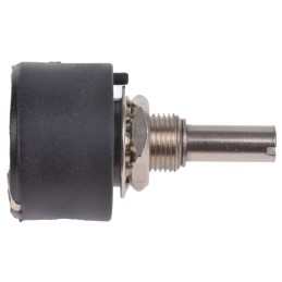 1 pcs - RS PRO 250Ω Rotary Potentiometer 1-Gang Panel Mount