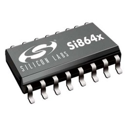 10 pcs - Si8641BC-B-IS1 Skyworks Solutions Inc, 4-Channel Digital Isolator 150Mbps, 3.75 kV, 16-Pin SOIC
