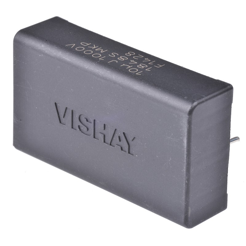 1 pcs - Vishay MKP1848S DC-Link Polypropylene Film Capacitor, 1kV dc, ±5%, 10μF, Through Hole