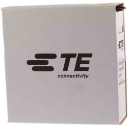 10 pcs - TE Connectivity Halogen Free Heat Shrink Tubing, Black 1.6mm Sleeve Dia. x 10m Length 2:1 Ratio, CGPT Series