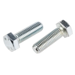 1 Bag of 25 - Zinc Plated Steel Hex, Hex Bolt, M14 x 45mm