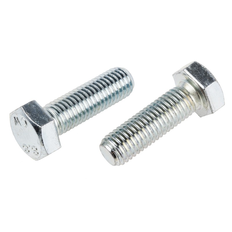 1 Bag of 25 - Zinc Plated Steel Hex, Hex Bolt, M14 x 45mm