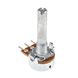 1 pcs - Alps Alpine 10kΩ Rotary Carbon Film Potentiometer, Panel Mount (Through Hole), RK1631110TWA