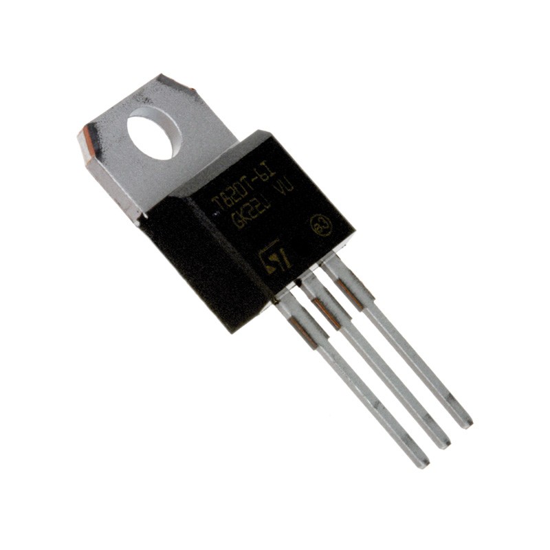 10 pcs : T410-800T - TRIAC SENS GATE 800V 4A TO220AB