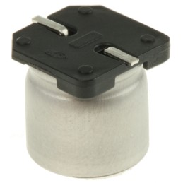 10 pcs - Nichicon 220μF Aluminium Electrolytic Capacitor 50V dc, Surface Mount - UCW1H221MNL1GS