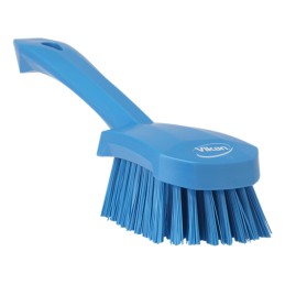 1 pcs - Vikan Hard Bristle Blue Scrubbing Brush, 36mm bristle length, Polyester bristle material