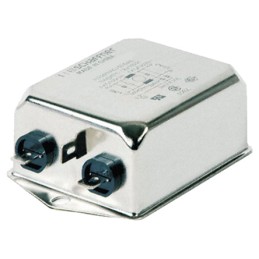 50 pcs - Schaffner, FN2030 6A 250 V ac/dc 60Hz, Chassis Mount EMI Filter, Fast-On, Single Phase