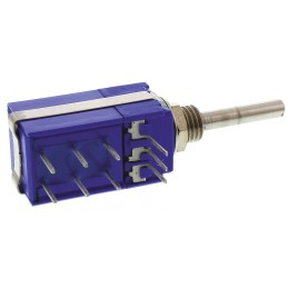 1 pcs - Bourns 5kΩ Rotary Potentiometer 1-Gang Panel Mount, 54CAD-E28-B13/P50L