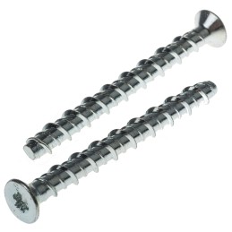 1 Bag of 25 - RS PRO Carbon Steel Anchor Bolt M6 x 75mm, 6mm Fixing Hole