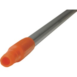 1 pcs - Vikan Orange Handle, 1.51m, for use with Vikran Brooms, Vikran Squeegees
