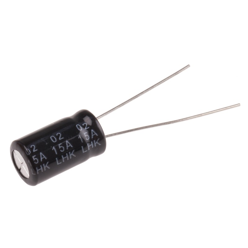 10 pcs - RS PRO 4.7μF Aluminium Electrolytic Capacitor 400V dc, Radial, Through Hole