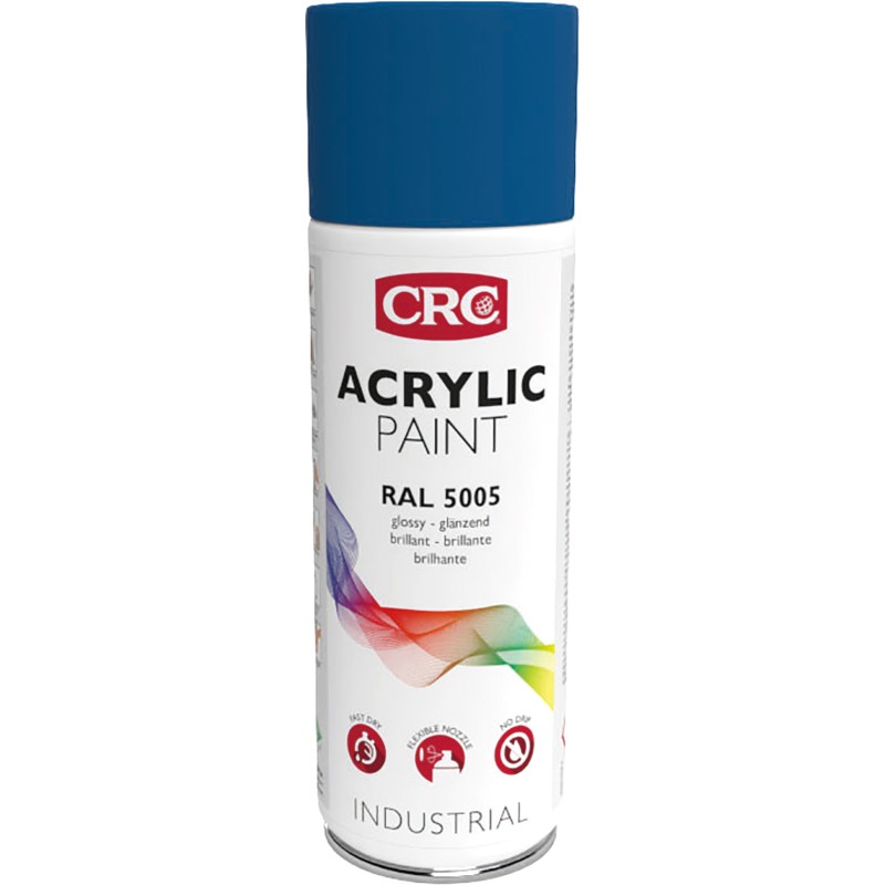 1 pcs - CRC 400ml RAL 5005 Blue Gloss Spray Paint