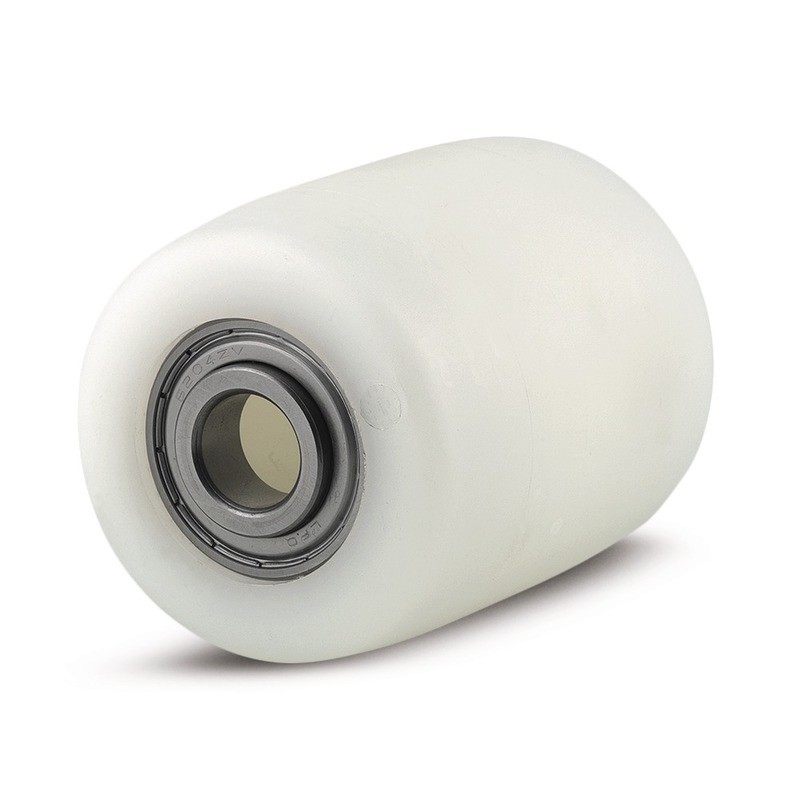 1 pcs - Tente White Polyamide Low Roll Resistence Trolley Wheel, 1500kg