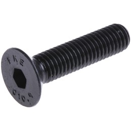 1 Bag of 25 - RS PRO Black, Self-Colour Steel Hex Socket Countersunk Screw, DIN 7991, M10 x 60mm