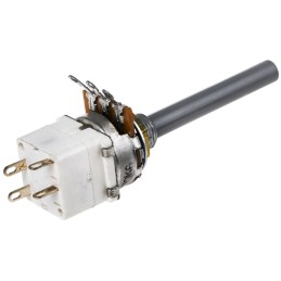 1 pcs - TE Connectivity 470kΩ Rotary Potentiometer 1-Gang Panel Mount, 1624211-2