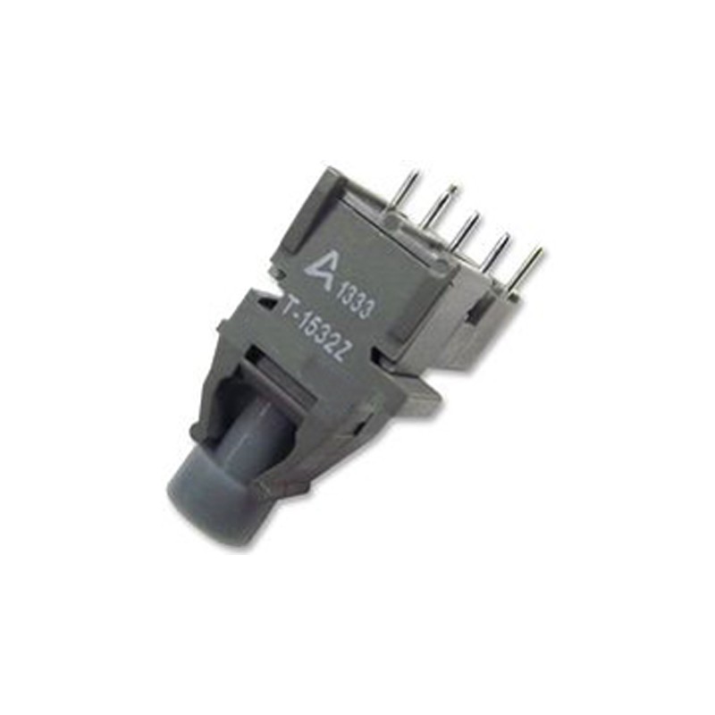10 pcs - Broadcom HFBR-1532Z, 1MBd Fibre Optic Transmitter 660nm Versatile Link Connector, 18.29 x 12.19 x 18.8mm