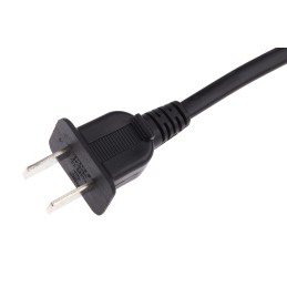 1 pcs - RS PRO Straight IEC C17 Socket to Straight Type A Chinese Plug Power Cord, 2m