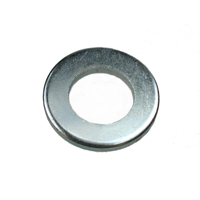 1 Bag of 25 - Bright Zinc Plated Steel Plain Washers, M5, BS 4320C