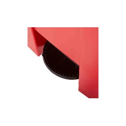 1 pcs - Rubbermaid Commercial Products Legacy Step-On 68L Red Pedal Plastic Waste Bin