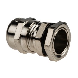 5 pcs - Lapp SKINTOP Series Metallic Nickel Plated Brass Cable Gland, PG7 Thread, 2mm Min, 6.5mm Max, IP68
