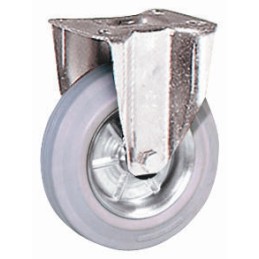 1 pcs - LAG Fixed Castor Wheel, 120kg Capacity, 125mm Wheel