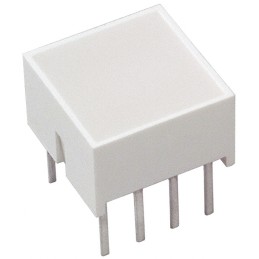 4 pcs - HLMP-2755 Broadcom Light Bar LED Display, Yellow 38 mcd