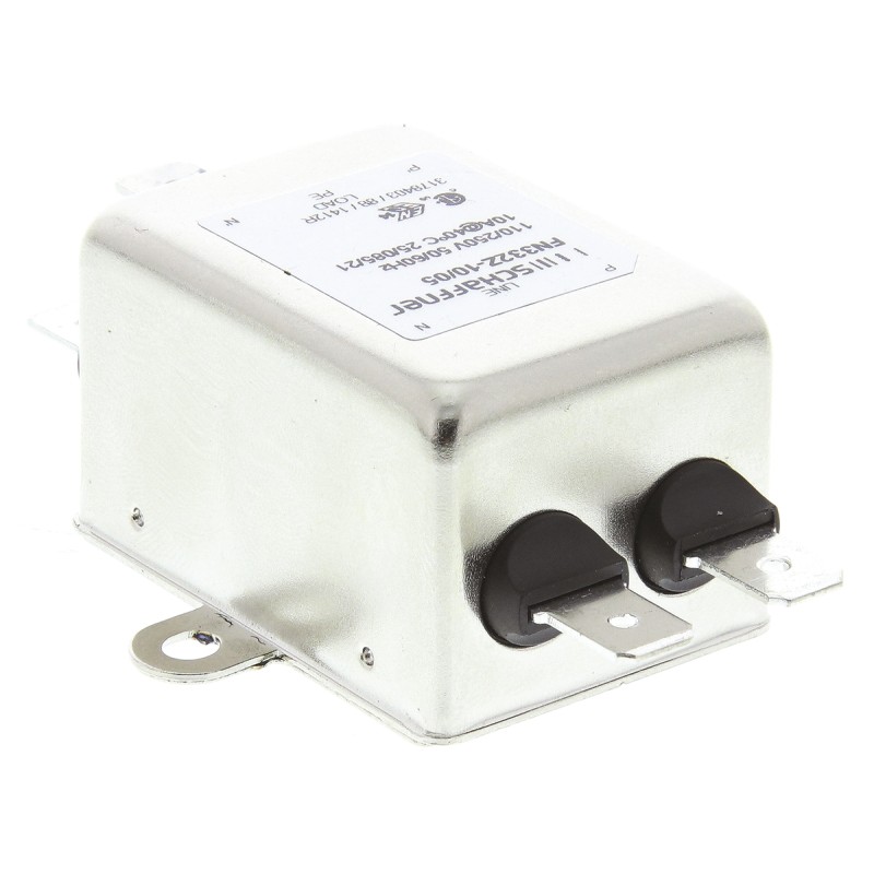 60 pcs - Schaffner, FN332Z 10A 250 V ac 400Hz, Chassis Mount EMI Filter, Solder, Single Phase