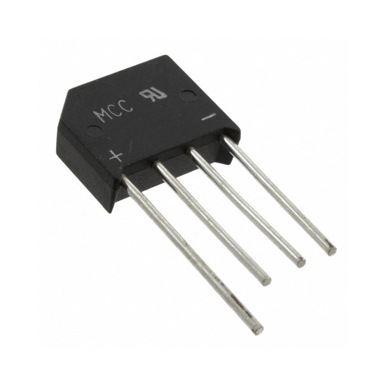 10 pcs : RS403GL-BP - BRIDGE RECT 1PHASE 200V 4A RS-4L