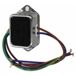 60 pcs - Schaffner, FN2010 1A 250 V ac/dc 0 - 400Hz, Chassis Mount EMI Filter, Wire Lead, Single Phase