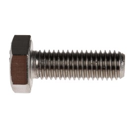 1 Bag of 25 - Plain Stainless Steel Hex, Hex Bolt, M10 x 30mm