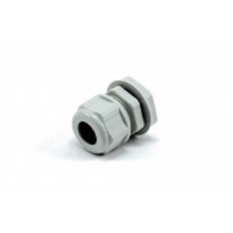 1 pcs - Hammond 1427NCG Series Grey Nylon Cable Gland, PG13.5 Thread, 6mm Min, 12mm Max, IP68
